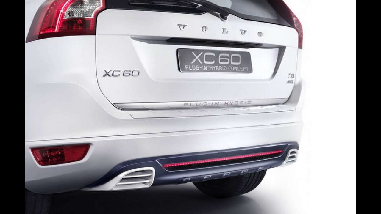 Híbrido: Volvo XC60 Hybrid Plug-in Concept será apresentado no Salão de Detroit