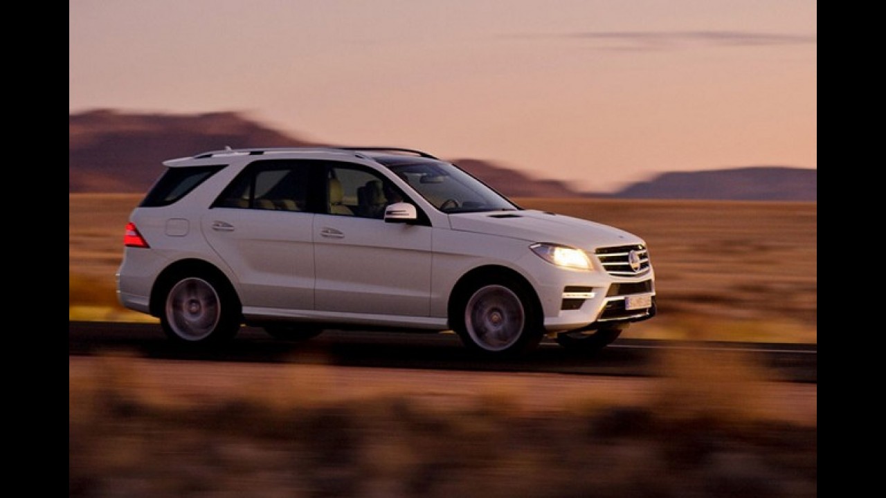 Novo Mercedes-Benz Classe M 2012 - Terceira geração é revelada oficialmente