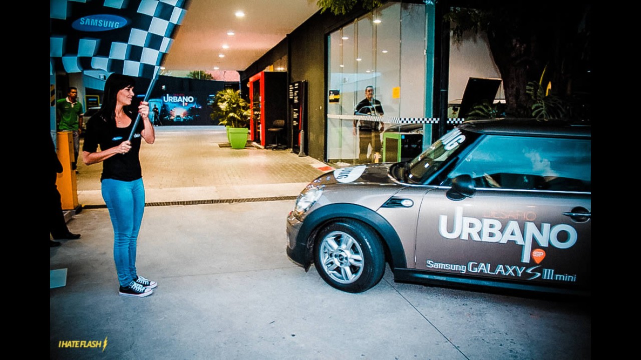 Desafio Urbano Samsung e MINI: Um dia de adrenalina