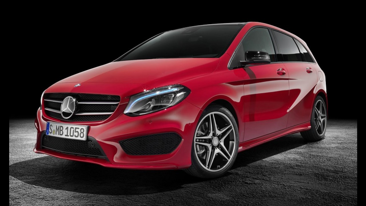 Mercedes Classe B com novo visual chega ao Brasil em 2015