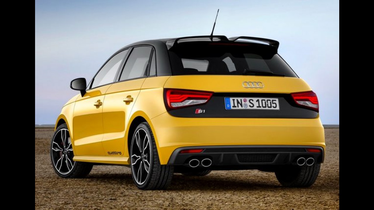 Audi S1 Quattro : versão mega nervosa de 231 cv é revelada - veja galeria