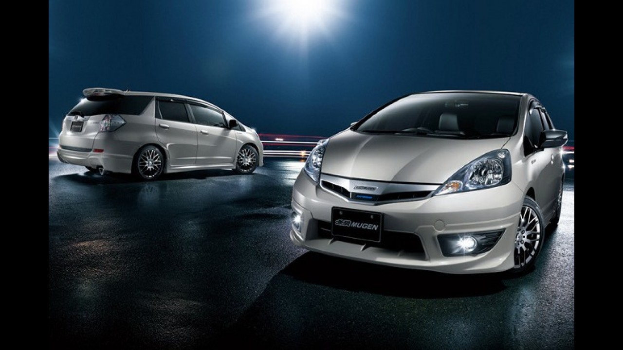 Honda Fit Shuttle ganha preparação esportiva da Mugen no Japão