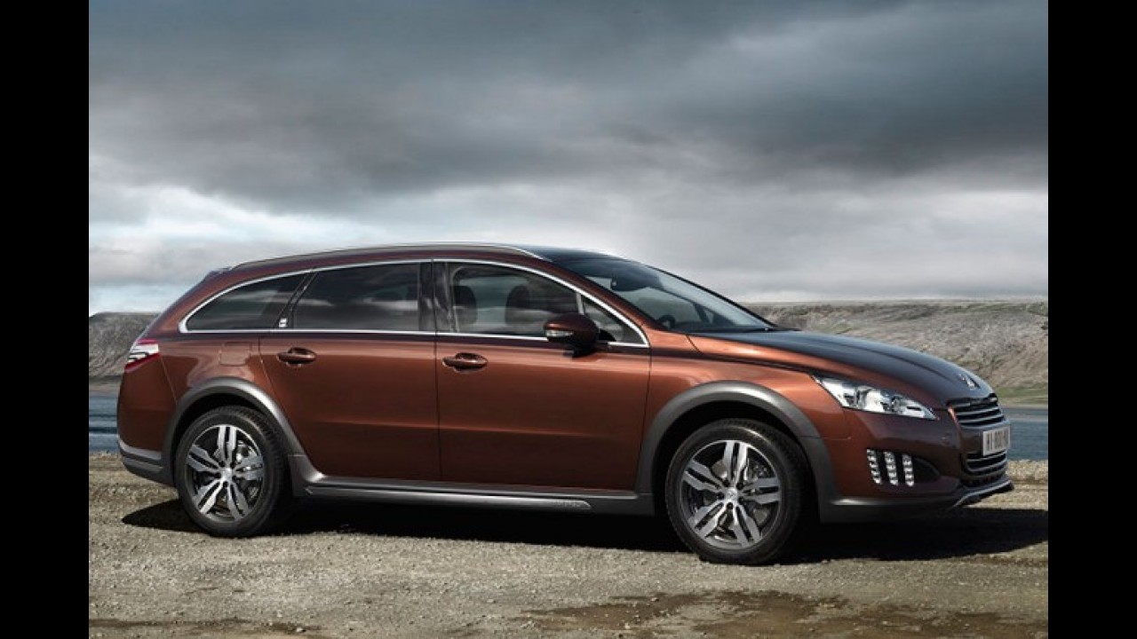 Peugeot apresenta oficialmente versão aventureira de luxo RXH para 508 SW