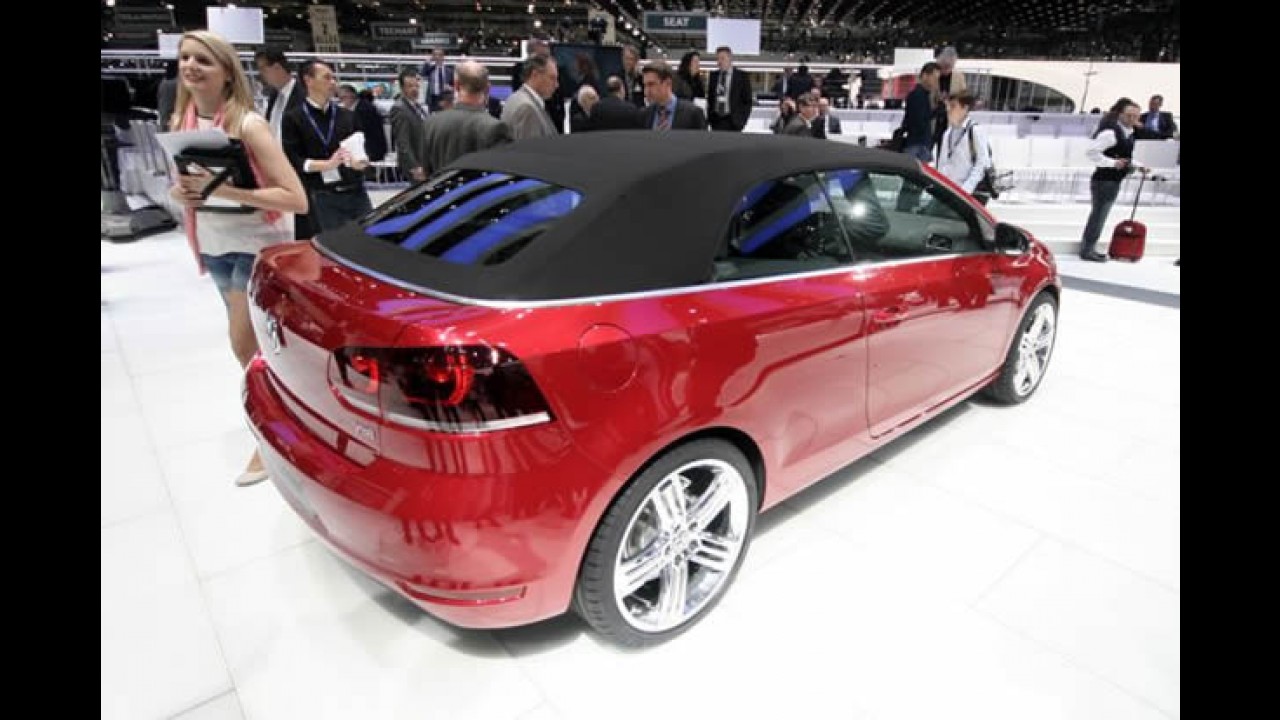 Salão de Genebra: VW Golf Conversível ao vivo