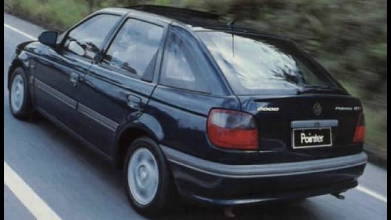 Carros para sempre: VW Pointer - belo, o "Escort da Volks" veio só de passagem