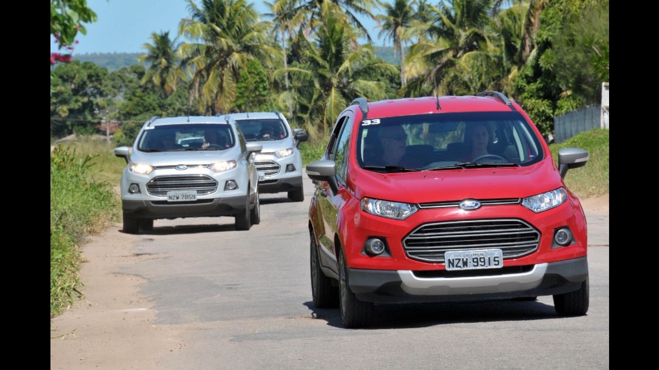Impressões ao dirigir o Novo Ford EcoSport 1.6 Freestyle e 2.0 Titanium 2013 - Veja fotos do teste