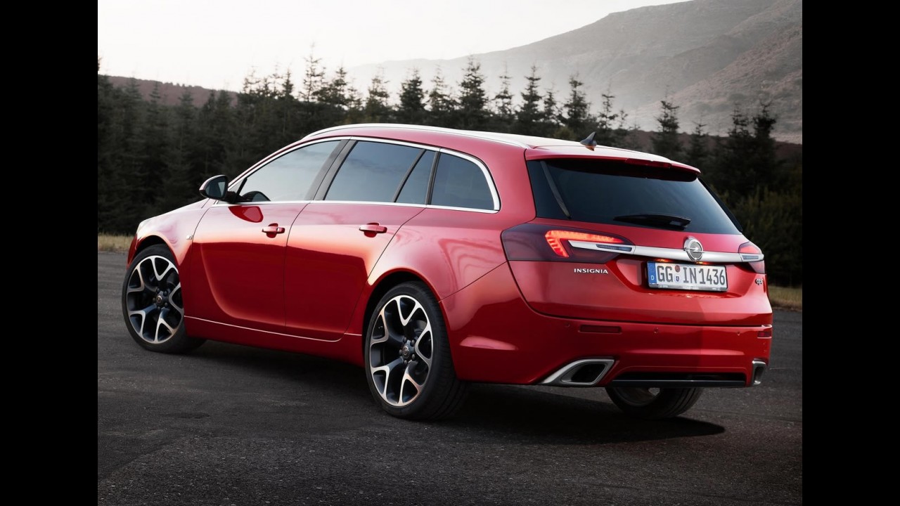 Opel Insignia OPC Sports Tourer de 325 cv é o mais potente da marca