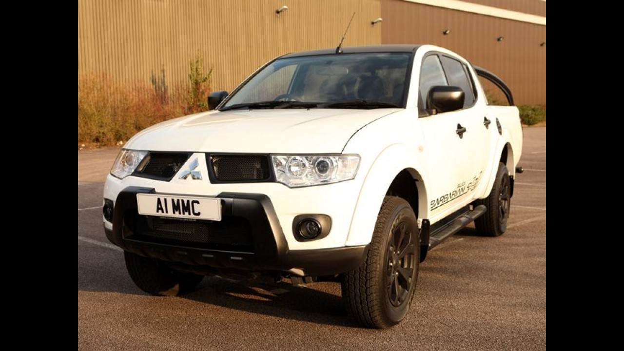 Mitsubishi L200 ganha série especial Barbarian Black no Reino Unido