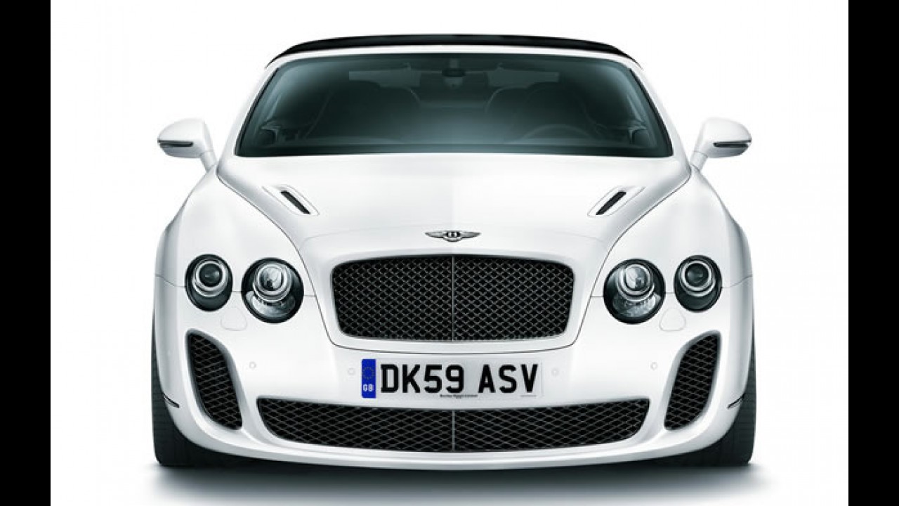Bentley apresenta o Continental Supersports Convertible 2011 em Genebra com seus 612cv