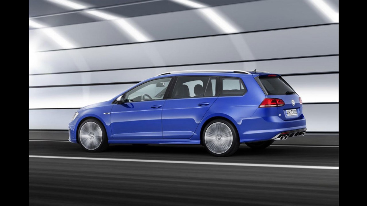 Veja o novo VW Golf R Variant de 300 cv em fotos oficiais antes da estreia