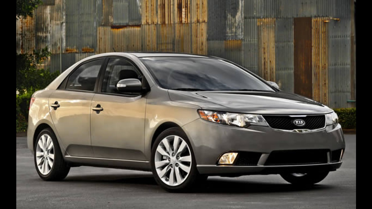 Kia Cerato se destaca entre veículos médios em estudo da J. D. Power