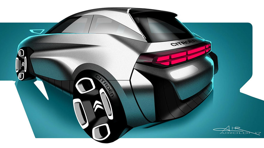 Citroen C-Électrique render