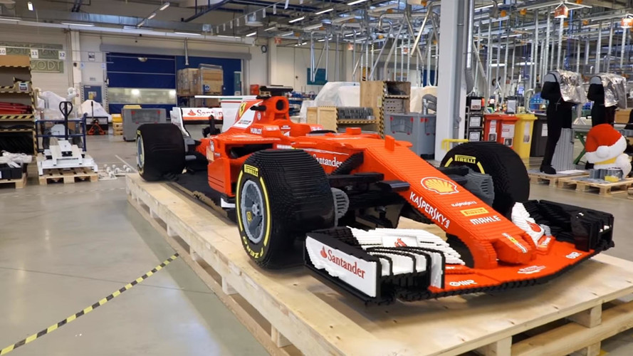 Ferrari SF70H F1 Lego