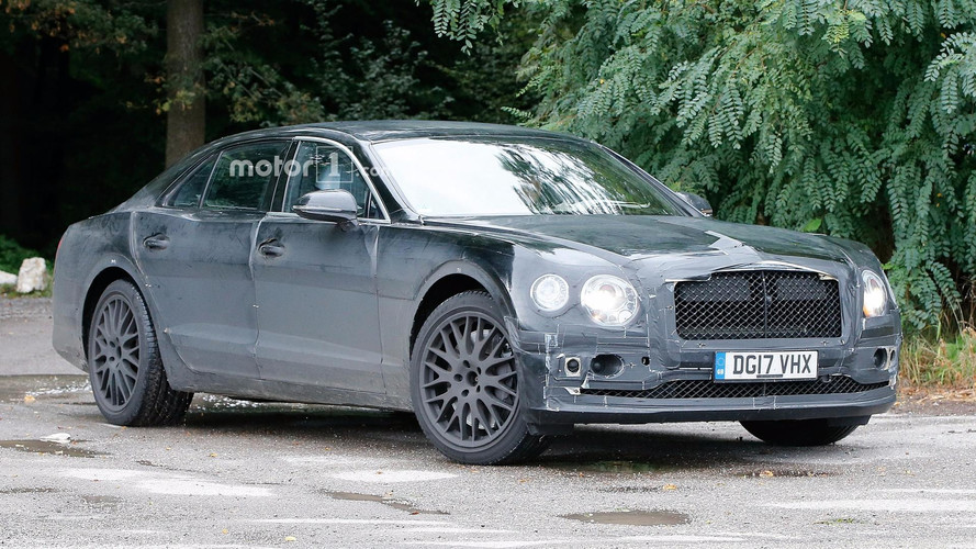 2019 Bentley Flying Spur spy photo