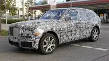 Rolls-Royce Cullinan spy photos inside and out