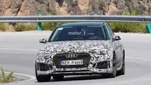 2018 Audi RS4 Avant with Sonoma Green paint spy photo