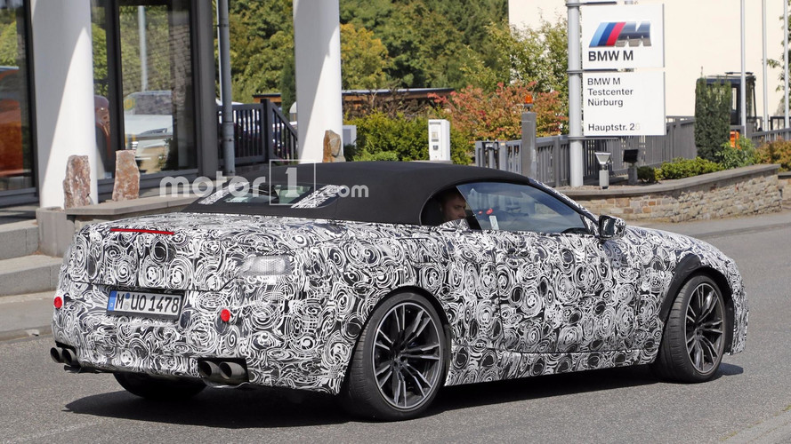 BMW M8 Cabrio: fotos espía