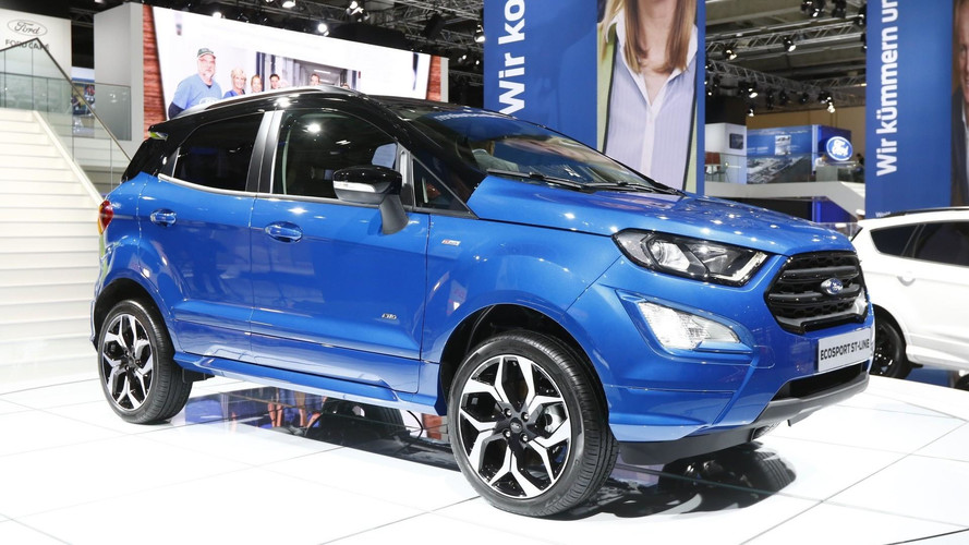 2018 Ford EcoSport ST-Line live in Frankfurt