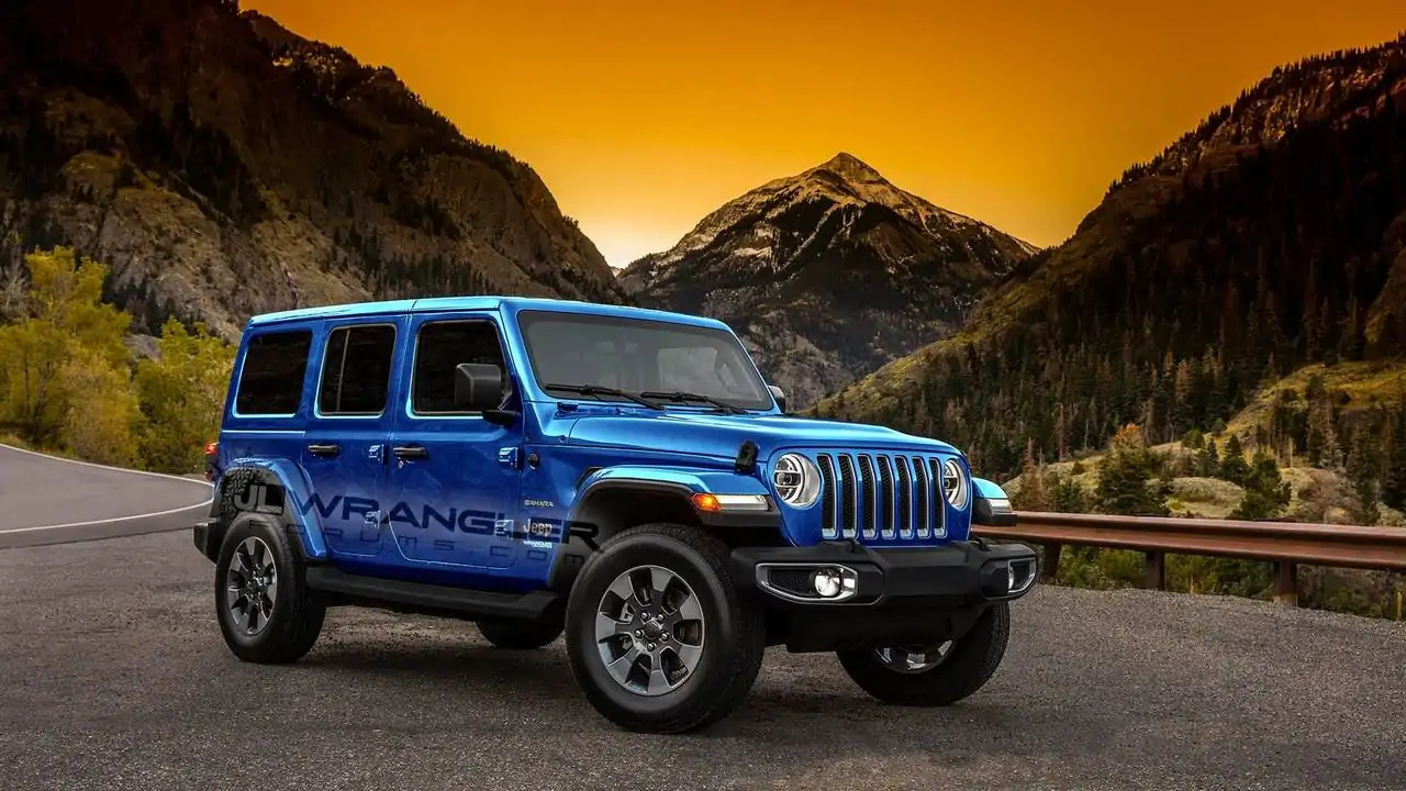 18 Jeep Wrangler Gets A Splash Of Color In New Renders