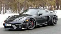 Porsche 718 Cayman GT4 RS, fotos espía.