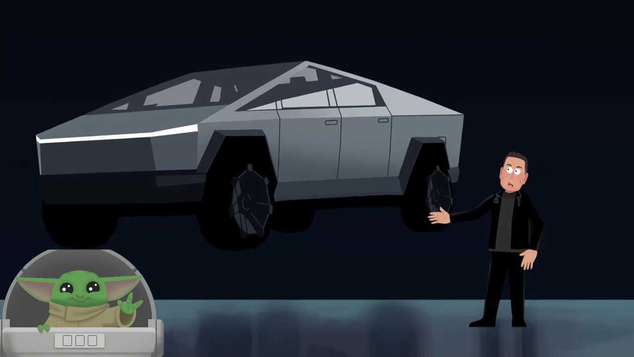 Is The Tesla Cybertruck A Match For Baby Yoda?