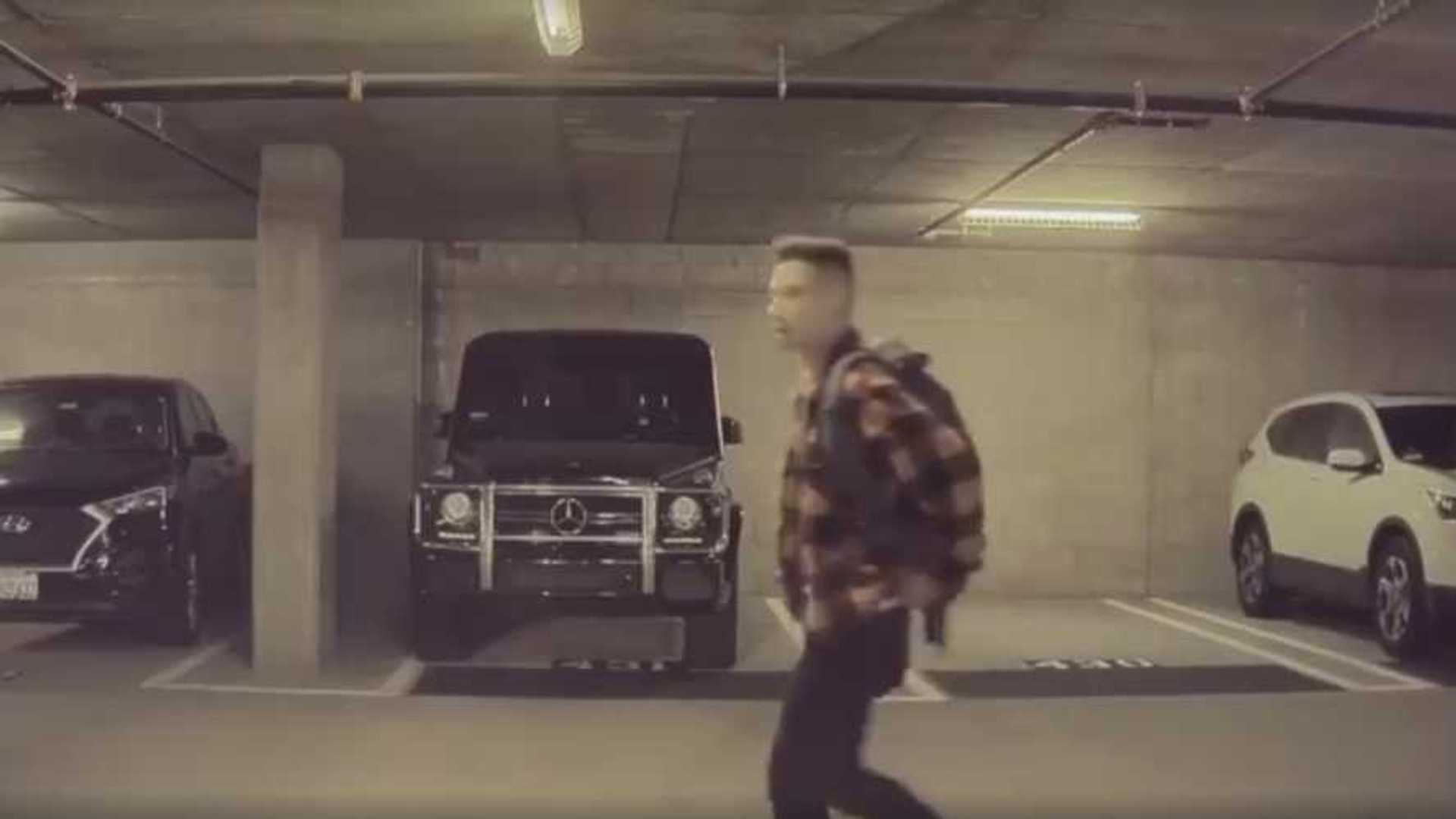 Sentry Mode Reveals Who Stabbed A Tesla Model 3 Performance Tire