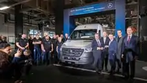 Mercedes-Benz eSprinter production at the Dusseldorf plant