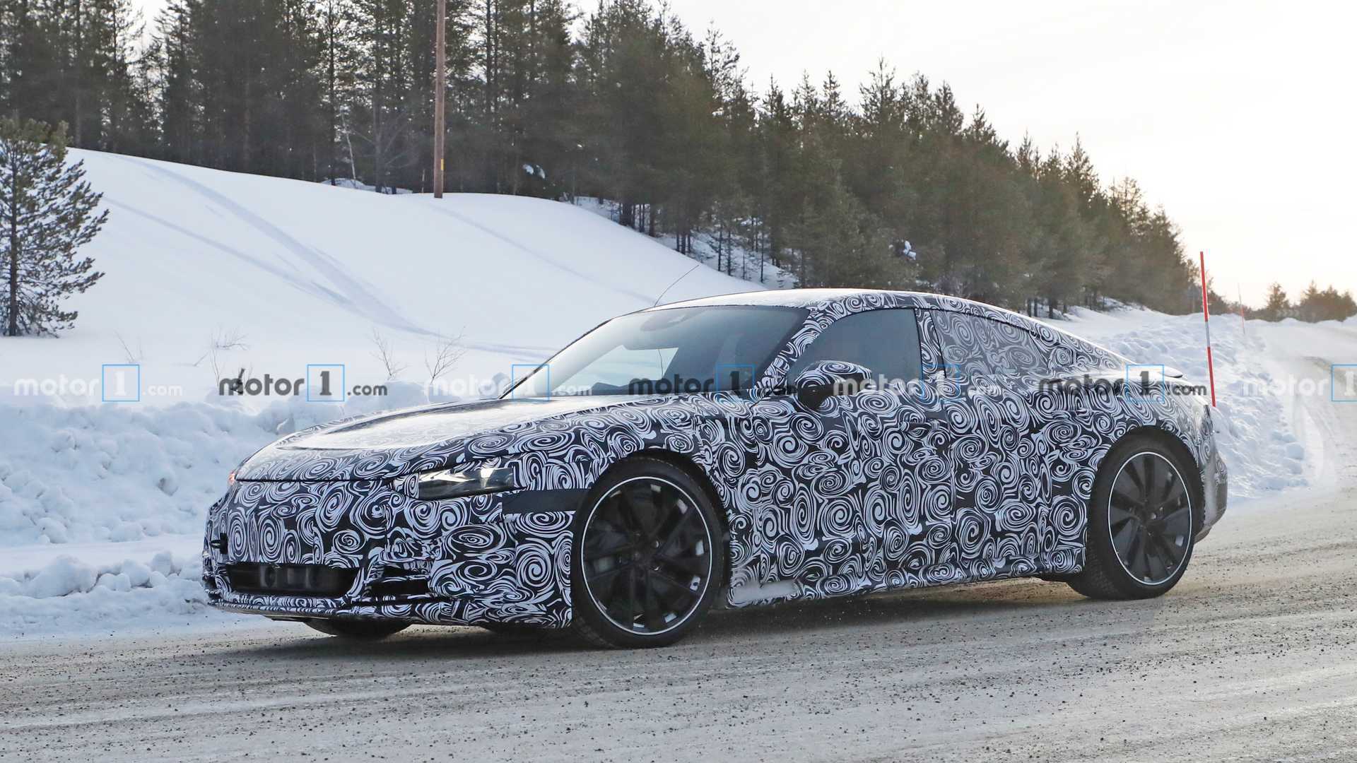 2021 Audi E Tron Gt Spied Testing For The First Time
