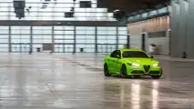 L'Alfa Romeo Giulia Quadrifoglio di 6 Underground
