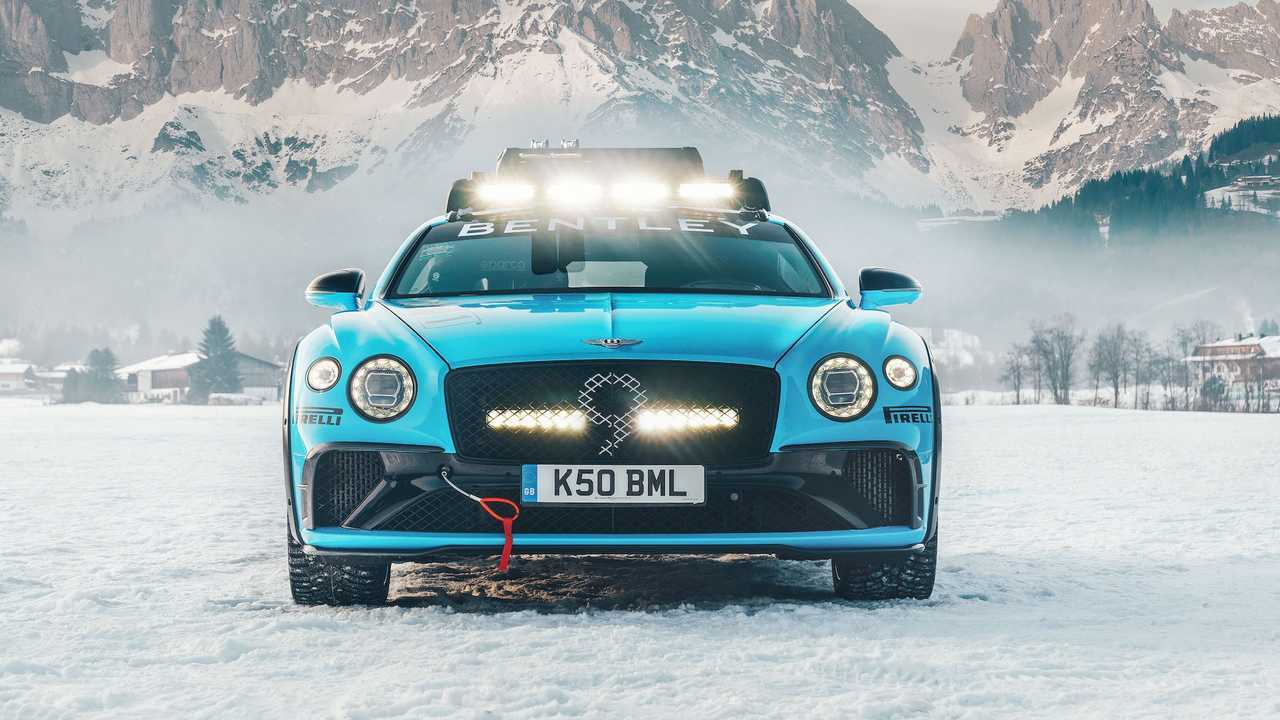 Bentley Continental GT preparación para hielo