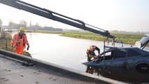 2020 Audi RS Q8 accident in Reeuwijk
