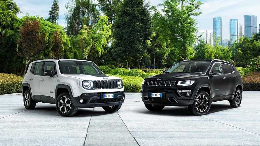 Jeep Renegade e Compass 4xe, aperti gli ordini delle ibride plug-in