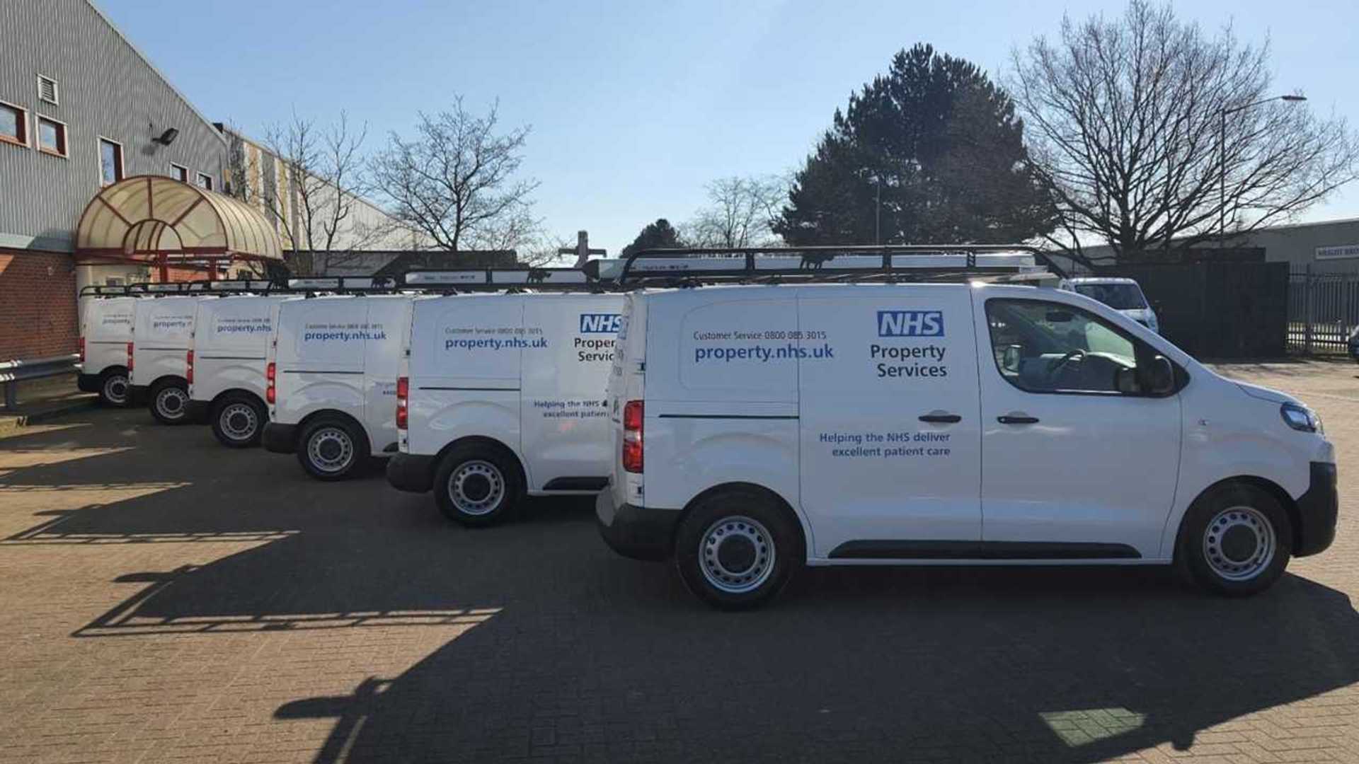 Citroen provides NHS facilities management with 70 extra new vans