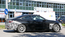 BMW 4 Series Coupe facelift spy photo