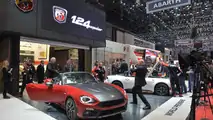 Abarth 124 Spider live in Geneva