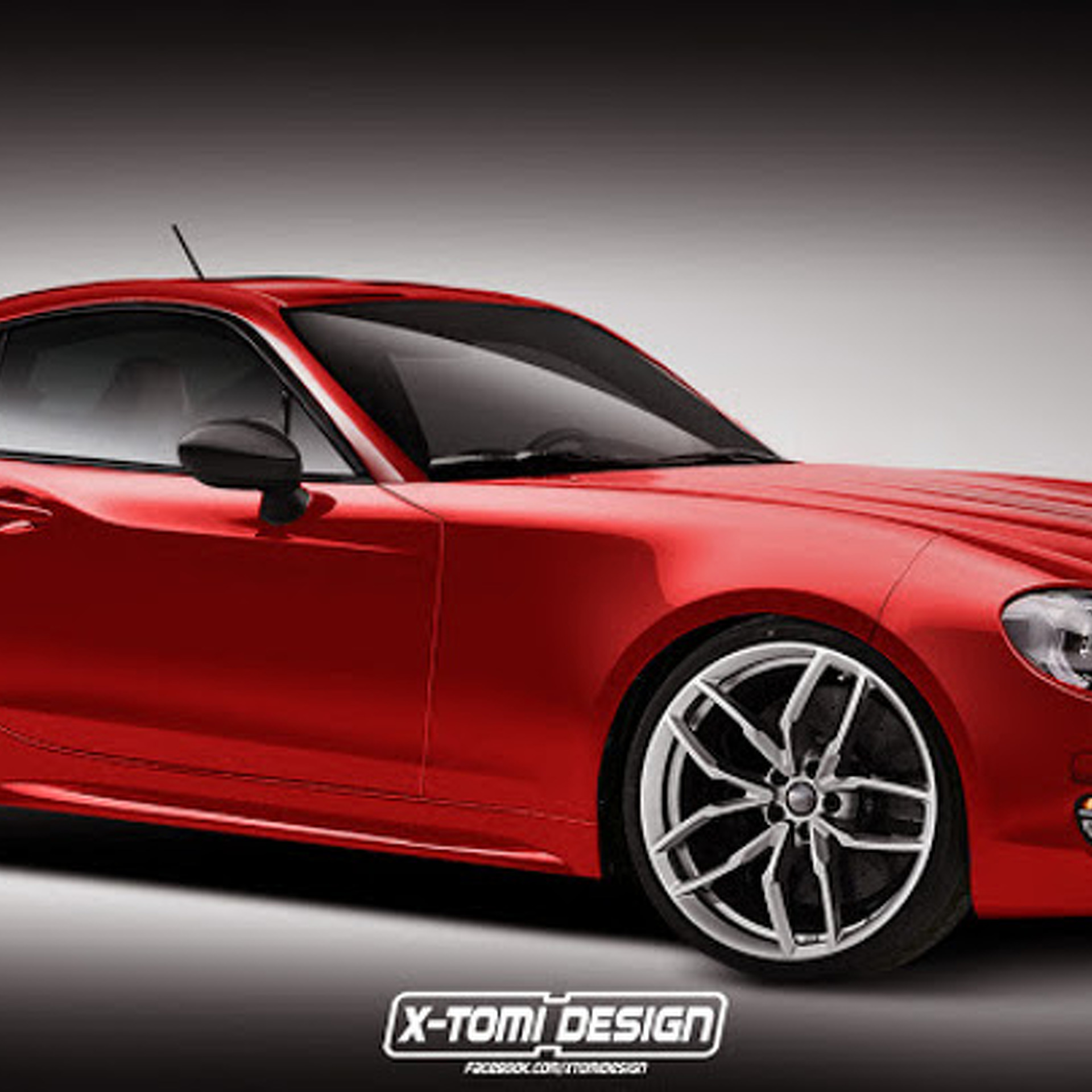 New Fiat 124 Spider Reimagined as a Datsun 240Z Coupe