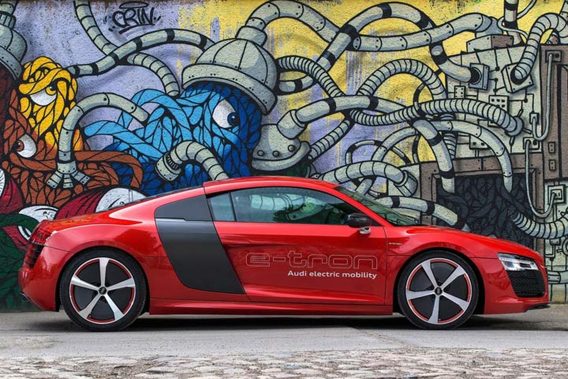 Zap! All-Electric Audi R8 e-tron Coming in 2015