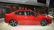 2017 Subaru Impreza live at New York Auto Show 2016