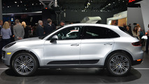 Porsche Macan with four-cylinder engine live in New York