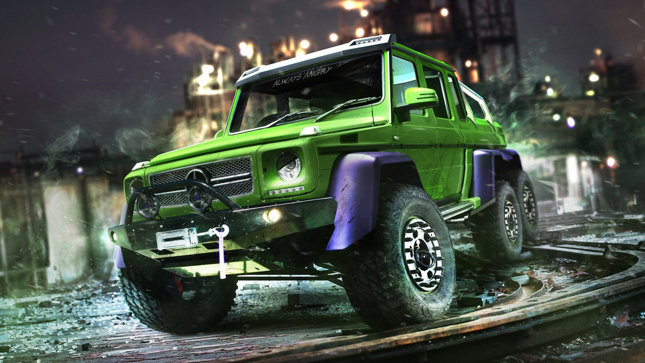 The Hulk - Mercedes G63 AMG 6×6 The Hulk - Mercedes G63 AMG 6×6