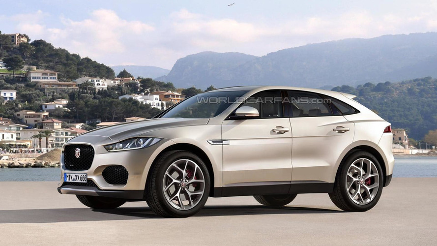 Render du Jaguar E-Pace