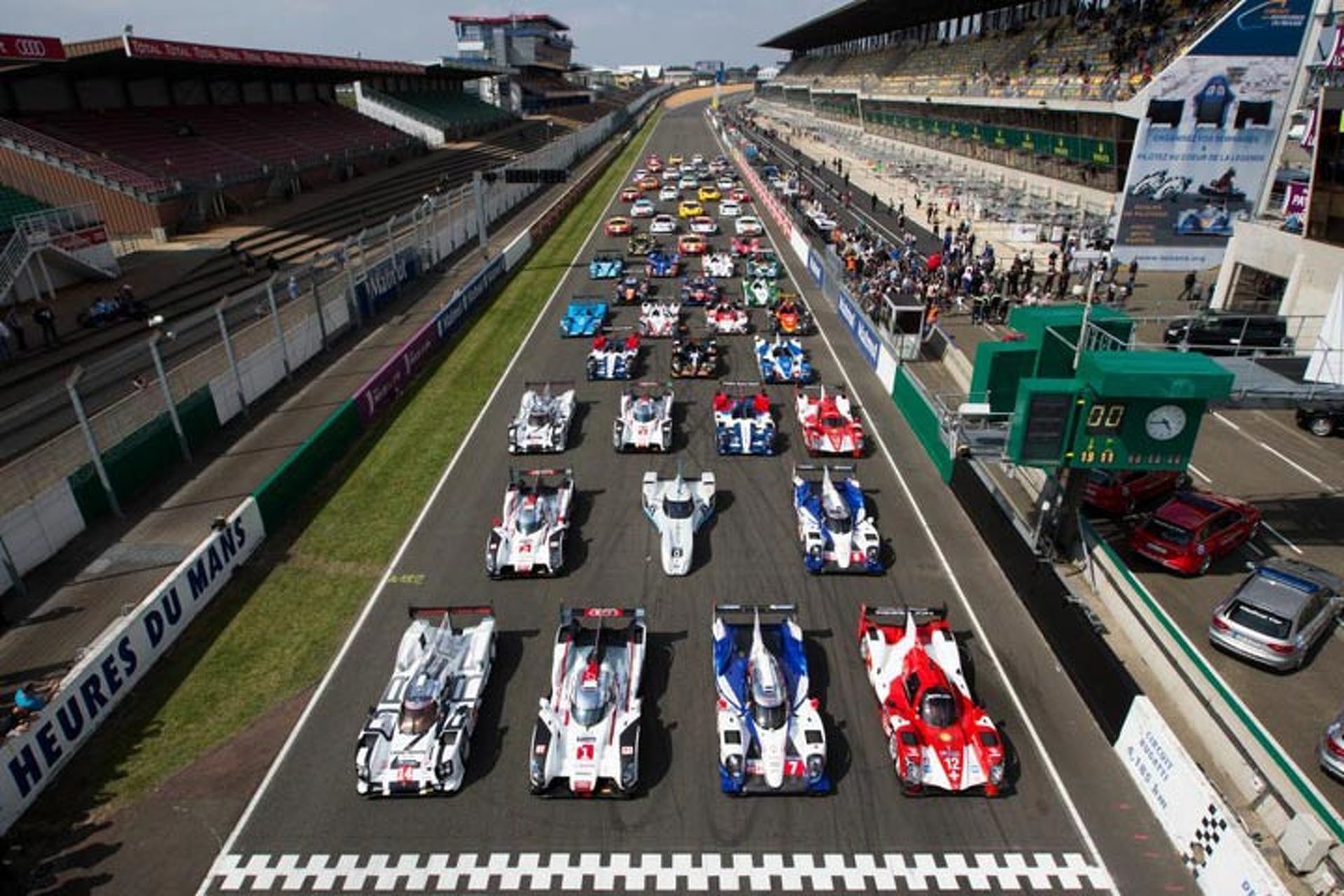 Toyota Finishes Le Mans Testing in 1st and 2nd