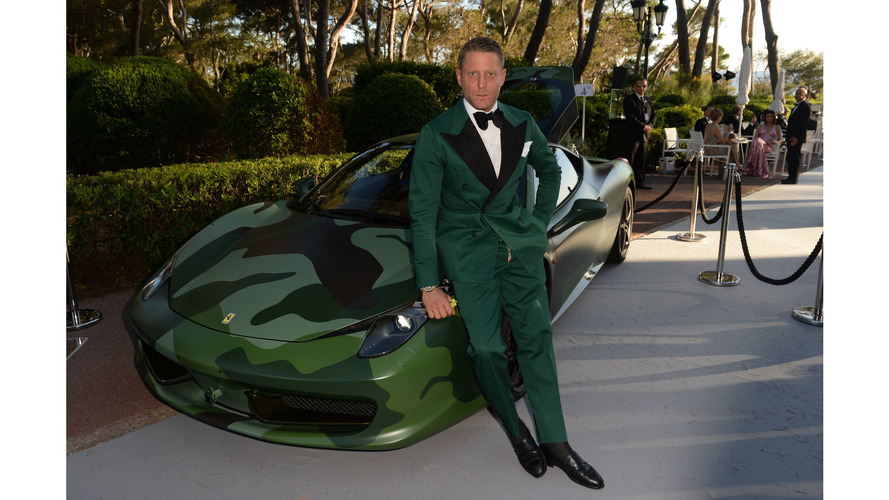 Lapo Elkann Ferrari 458 Italia