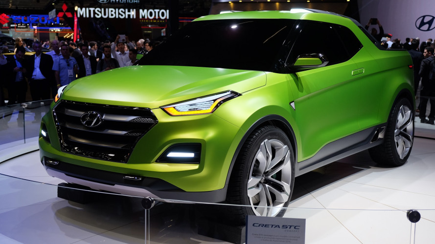 Salão do Automóvel: Hyundai Creta STC Concept surpreende e sugere uma picape anti-Toro