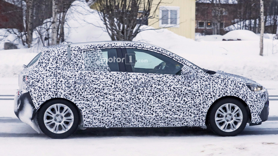 2019 Opel Corsa spy photo