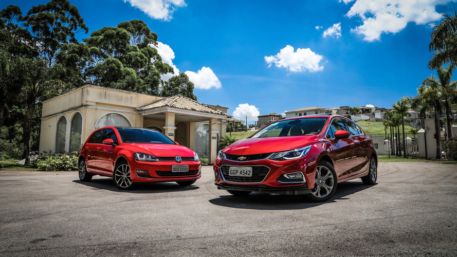 Comparativo Cruze Sport6 x Golf TSI