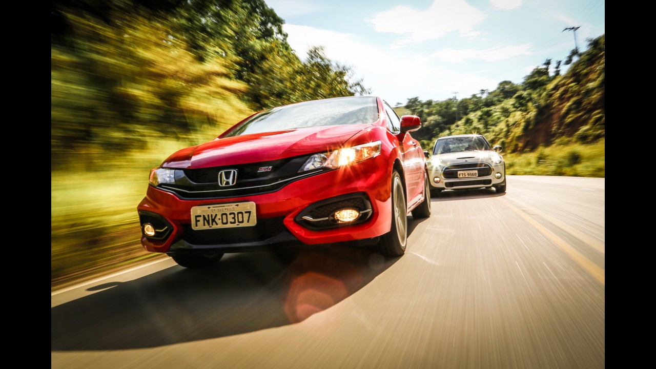 Esportivada CARPLACE: Civic Si, 500 Abarth, Swift Sport, Cooper S e DS3