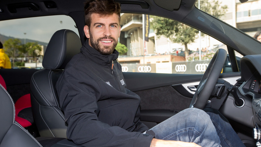 FC Barcelona’nın yıldızları yeni Audi’lerini aldılar