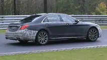 2017 Mercedes-AMG S63 facelift spy photo