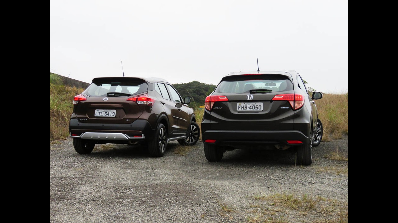 Teste CARPLACE: Nissan Kicks faz duelo "olímpico" contra o Honda HR-V